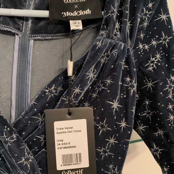 trixie velvet sparkle dress
